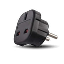 Struen Adapter - Angliski vo Evropski standard (UK to EU) Black