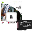 Micro SD Karticka - Kingston - Canvas Select Plus V10