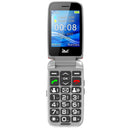 Mobilen Telefon - MeanIT Senior Flip MAX - Red