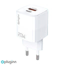 Adapter / Polnac za Telefon - Pluginn USB + Type C - PD - 20W