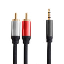Audio Kabel - 3.5mm (AUX) vo RCA - 1.5m - Metalni Konektori