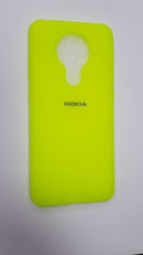 Maska za telefon Nokia 5.3 - Guma Flurescent green