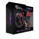 Gejmerski Slusalki - White Shark - Panther - Black / Red